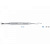 Распатор Molt, 17,5 см, 4,5-6,0 мм., HLW Dental Instruments (Германия)