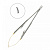 Иглодержатель-микро изогнутый Micro-Nadelhalter TC, 18 см, HLW Dental Instruments (Германия)